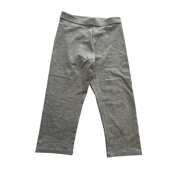 ALO Yoga Alosoft High-Waist Iconic 90's Capri in Athletic Heather Grey
